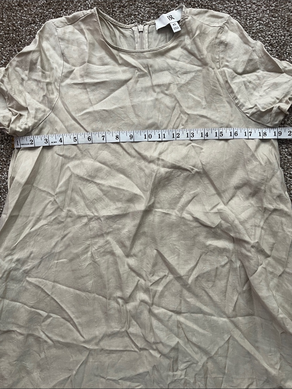 Banana Republic Cream Maxi Dress - Picture 6 of 6